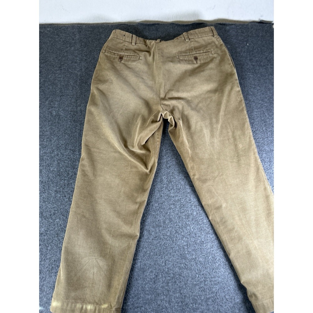 Brooks Brothers Madison‎ Pants Mens 38 X 30 Corduroy Tan Straight
